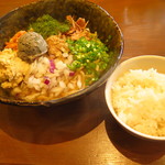 麺屋はやぶさ - 大潮まぜそば（クーポン価格４４０円、通常価格８９０円）