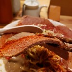 麺屋 極鶏 - チャーシューリフト