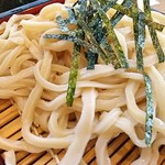 うどん亭 なべきち - 天むすセット・麺アップ