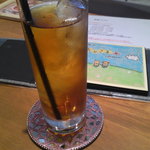 うさぎカフェ おひさま - アイスウーロン茶(うさぎカフェおひさま)