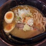 東京けいすけ - 伊勢海老味噌ラーメン味玉入り