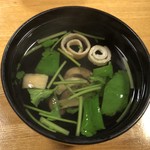 鰻はし本 - 肝吸い