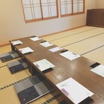 Kaisen Shokutei Ajisai - 二階の大広間24名様まで収容可能でございます!!