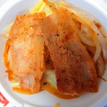 とんぼ食堂 - みそ焼きそば　４５０円（税込）オイスター丼のアップ【２０１９年３月】