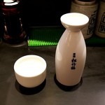 元祖寿司 - 燗酒：390円+税