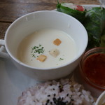 カフェ ド ポワン - 冷製スープ