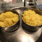 インド料理 ガネーシャ - おかわりしたライス ¥150