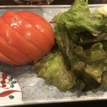 一蔵 - トマトスライス 300円＋税
