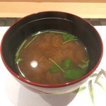 北新地 鮨 葵 - 赤だし