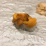 北新地 鮨 葵 - 雲丹