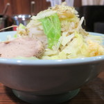 肉そば家 - Ｇ麺＋野菜増し