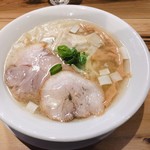 土浦麺処 龍乃舞 - ワンタン中華そば(塩)