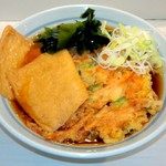 Soutei - かき揚うどん￥420＆トッピングきつね￥80