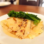 チェリー - 真鱈とじゃが芋のクレープシュゼット1,500円