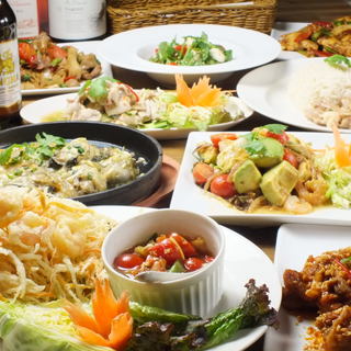 タイ好き集まれ 歓送迎会にもおすすめ タイ料理満喫コース 全9品 2時間飲み放題 5 000円 税抜 タイ料理 タイダイニングプラーローマー 渋谷店 渋谷 タイ料理 食べログ