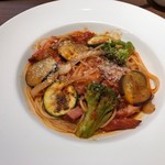 ナポリ・デ・ナポリ - 料理写真:彩り野菜の菜園風スパゲッティ（Sサイズ）