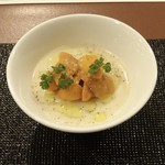 カーサ・デル・チーボ - 新玉葱のパンナコッタ