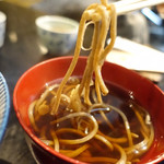 京都 中之光庵 - 親子丼セットの一口お蕎麦 (温)