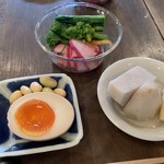 そば舎 あお - お通し