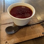 そば舎 あお - プリン