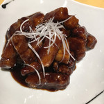 中国料理 翠海 - 山芋入りの黒酢豚