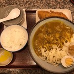 きしめん よしだ - カツカレーきし ライス付