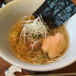 らーめん芝浜 - 「小麦三昧」（1,296円）の塩らーめん