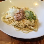 らーめん芝浜 - 「小麦三昧」（1,296円）のまぜそば