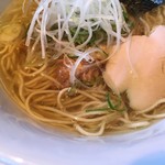 らーめん芝浜 - 「小麦三昧」（1,296円）の塩らーめん