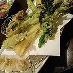 旬彩 福田や - 春野菜天ぷら10種