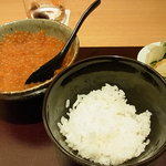神保町 傳 - イクラかけご飯　好きなだけどうぞと言われました＾＾