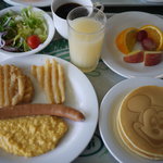 クリスタルパレス レストラン - 朝食セット