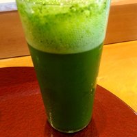 鮨 かの - 小松菜サワー