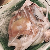すし岩瀬 - 甘鯛の兜の酒蒸し