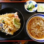 戸隠生そば - 天丼&お蕎麦セット９５０円