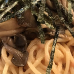 ケッズクラブ - ☆ たらことしめじのスパゲティ…アップ♪たらこは 熱が通り過ぎず 美味しかったです(^^)