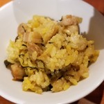麺屋 六感堂 - 高菜の炊き込みご飯（チャコ飯）
