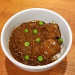 麺屋 六感堂 - ハヤシライス（限定チャコ飯）