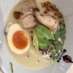 鶏ちゃん本舗 博多の華味鳥 - 鶏白湯ラーメン