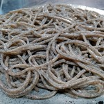 そば くら富 - セットの粗挽き十割蕎麦