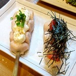 ゆしま串本 - ささみ(タルタル&海苔明太子)