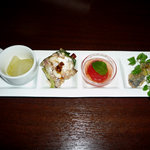 ロカール・ディ・チリエージョ - 前菜4種（2010年7月その1）