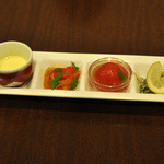 ロカール・ディ・チリエージョ - 前菜4種（2010年7月その2）