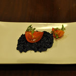 ロカール・ディ・チリエージョ - イカ墨のリゾット（2010年7月-2）