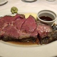 トラットリア グランボッカ - ロースト・ビーフ(USのリブ・ロース) わさびと醤油で