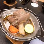 ホテル瑞鳳 - 朴葉味噌の牛蒸し煮