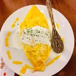 酒菜家 ペッシェロッソ - しらすとめんたいのオムレツ