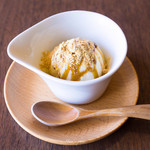 裏乃カフェ - お口直しのきな粉ice