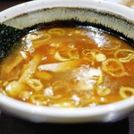 中華そば べんてん - つけ麺スープ