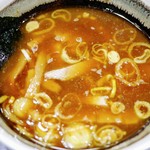 中華そば べんてん - つけ麺スープ